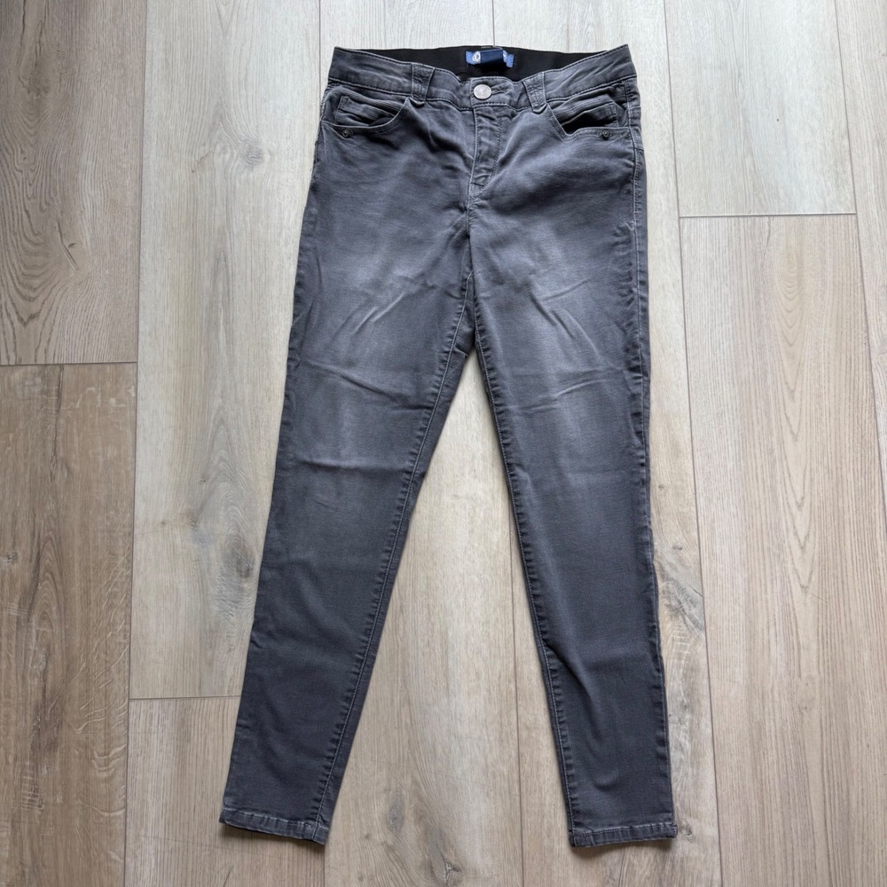 Democracy Ab solution Skinny Jeans Gray Charcoal Women's 10 Minimalist EUC
